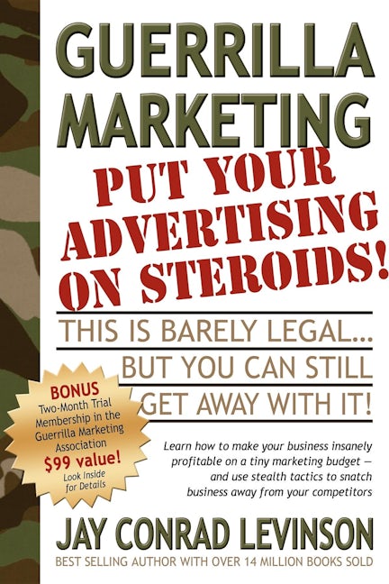 Book cover image for Guerrilla Marketing ISBN: 9781933596136